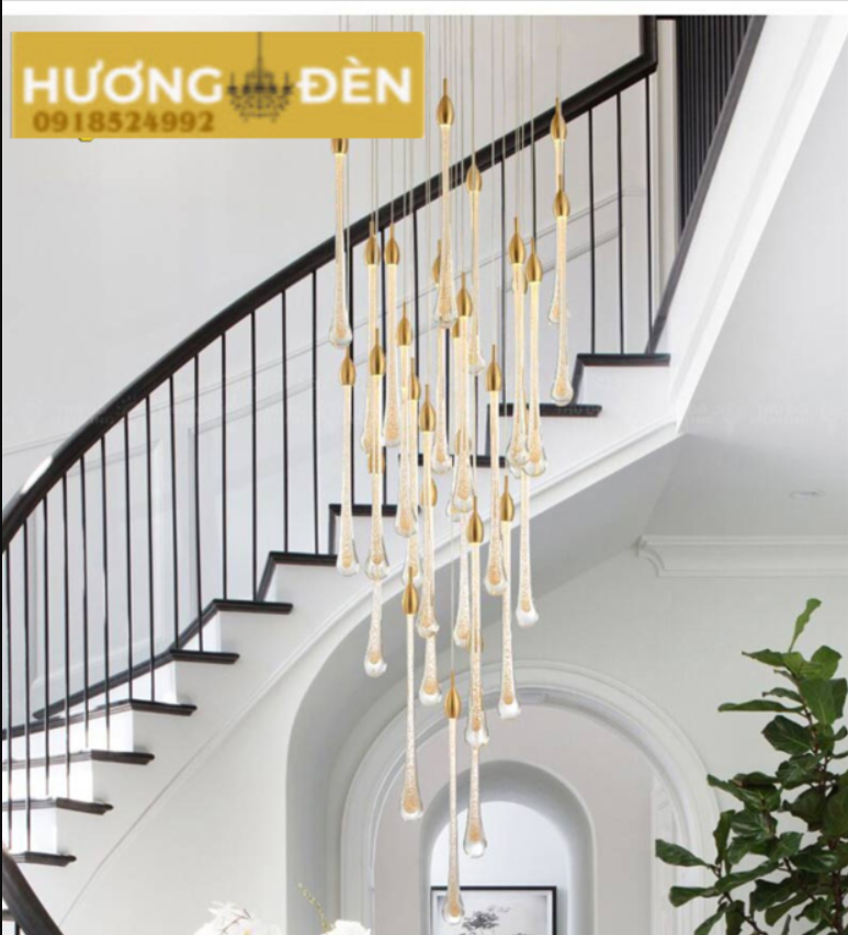 Đèn Thả Thông Tầng Luxury 36 Bóng – TH90